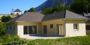 Maison neuve en L
