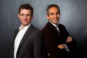 Alexis JULIEN et Thierry BOISSIER, dirigeants de l'entreprise Maisons Clair Logis depuis 2006