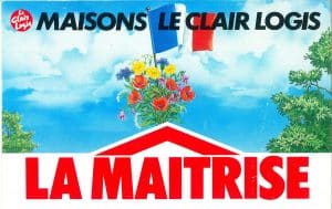 Carte postal datant des années 80 - Maisons Clair Logis