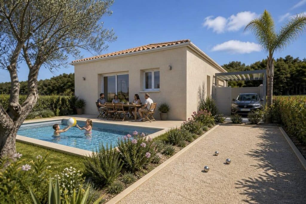 Construction maison – Saint-Hilaire-de-Brethmas (30560)
