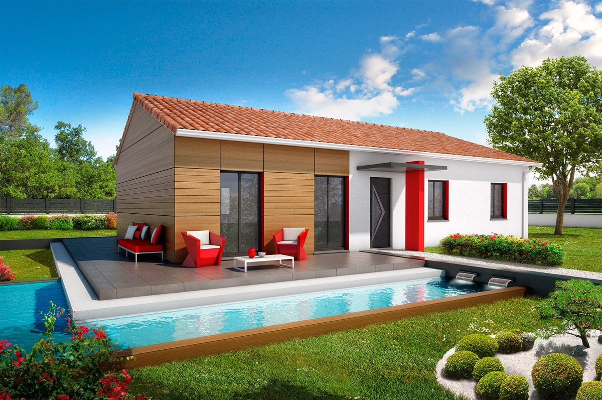  Plan  de maison  plain pied BALI  Maisons  Clair Logis 