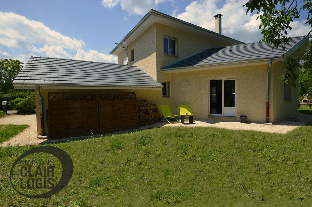 Construction d'une maison neuve dans l'Ain