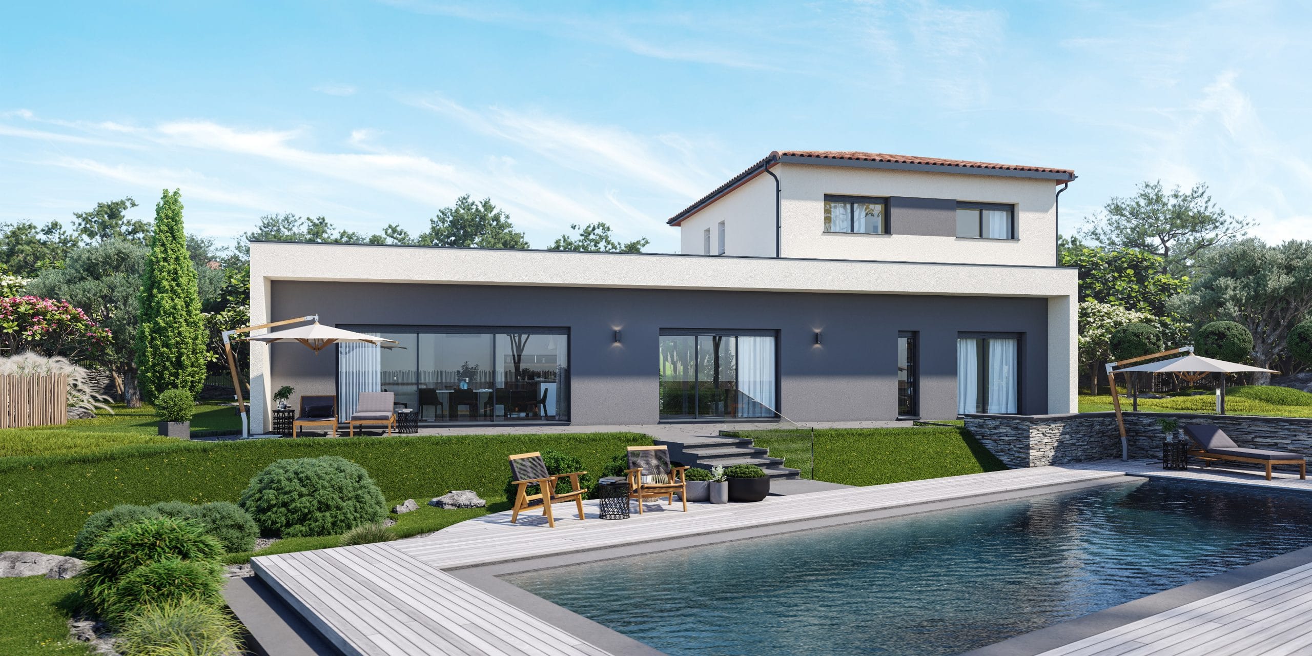 Mod le De Maison Gratuit Plan De Maison Moderne T l charger DGDE