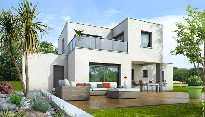 Maison de plain-pied contemporaine construire dans le Tarn-et-Garonne