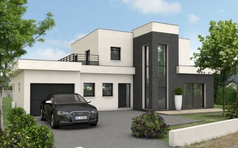 Maison contemporaine Quartz - plan maison gratuit