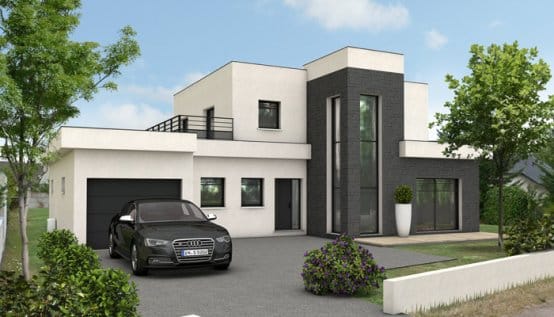 Maison contemporaine Quartz - plan maison gratuit