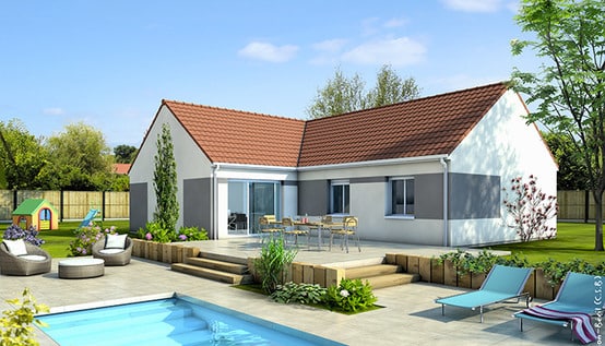 Plan maison en l Clématite