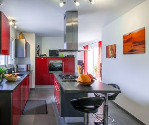 Vue intérieur cuisine - Maisons Clair Logis