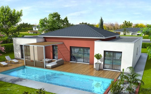 Plan maison moderne Mahé
