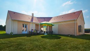 maison neuve en V - Maisons Clair Logis