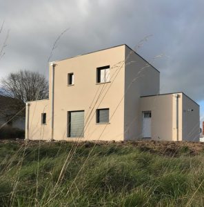 maison neuve cubique - Maisons Clair Logis