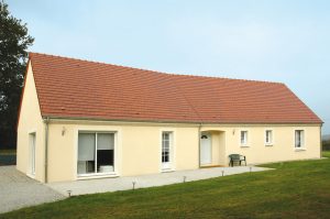 Maison neuve en V - Maisons Clair Logis