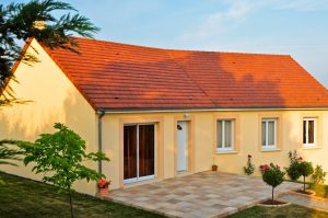 Maison neuve en V - Maisons Clair Logis 72