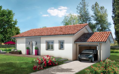 plan maison plain pied Bugey