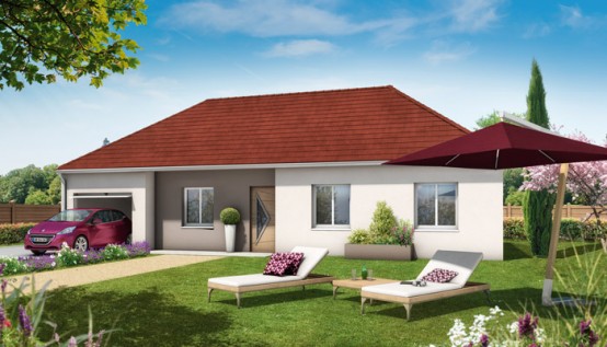 Maison plain pied Violette