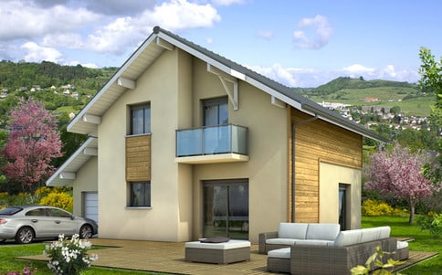 plan maison modulaire Belledonne