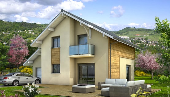 plan maison modulaire Belledonne