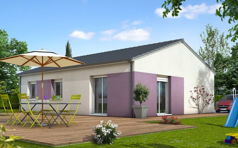 Plan maison 3D Smile - plan gratuit