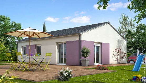 Plan maison 3D Smile - plan gratuit